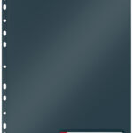 SHOWTAS LEITZ COSY U-MAP HARMONICA PERF GRIJS