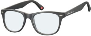 LEESBRIL +2.00 MONTANA BLUE LIGHT FILTER ZWART