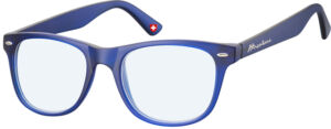 LEESBRIL +2.00 MONTANA BLUE LIGHT FILTER BLAUW