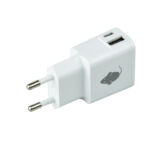 OPLADER GREENMOUSE USB-C+A DUO 2.4A WIT