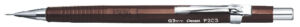 VULPOTLOOD PENTEL P203 0.3MM BRUIN