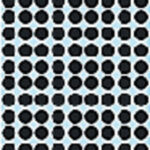 ETIKET HERMA 1849 ROND 8MM 540ST ZWART