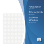 ETIKET HERMA 2210 ROND 8MM 5632ST