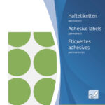 ETIKET HERMA 2275 ROND 32MM 480ST GROEN