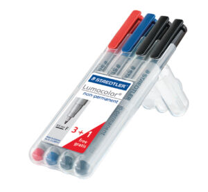VILTSTIFT STAEDTLER OHP LUMO F 316 NON PERM WP4