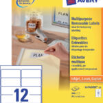 ETIKET AVERY LASER L4743REV-25 99.1X42.3MM 300ST