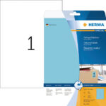 ETIKET HERMA 4423 A4 BLAUW 20ST