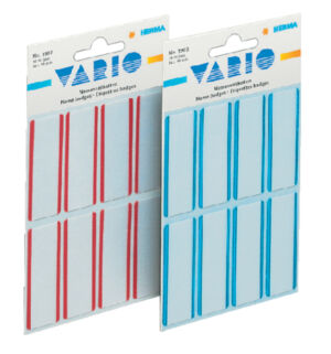 ETIKET HERMA 1903 54X19MM 16ST WIT BLAUW ZIJDE