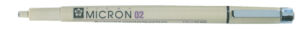 FINELINER SAKURA PIGMA MICRON02 0.3MM ZWART