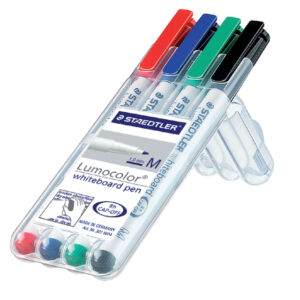 VILTSTIFT STAEDTLER 301 WHITEBOARD ROND 1MM ASS