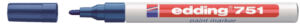 VILTSTIFT EDDING 751 LAK ROND 1-2MM BLAUW