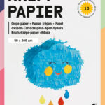 CREPEPAPIER FOLIA 50X200CM BASIS 10KLEUREN