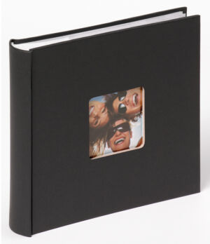 FOTOALBUM WALTHER FUN 10X15CM ZWART