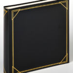 FOTOALBUM WALTHER KLASSIEK 30X30CM ZWART