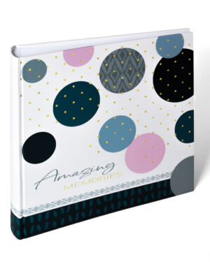 FOTOALBUM WALTHER AMAZING MEMORIES 30X30CM BLAUW