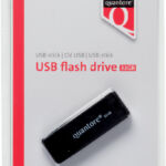 USB-STICK QUANTORE 32GB 2.0 ZWART