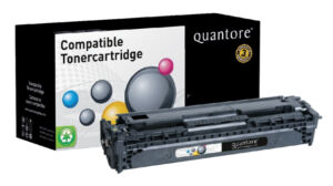 TONERCARTRIDGE QUANTORE HP CB540A 2.2K ZWART
