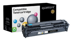 TONERCARTRIDGE QUANTORE HP CB541A 1.4K BLAUW