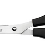 BUREAUSCHAAR WESTCOTT 210MM RVS MET KUNSTSTOF GRIP