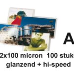 LAMINEERHOES GBC A4 HI-SPEED 2X100MICRON