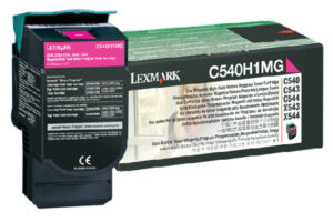 TONERCARTRIDGE LEXMARK C540H1MG PREBATE 2K ROOD