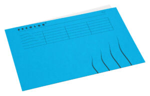 VOUWMAP SECOLOR A4 BLAUW