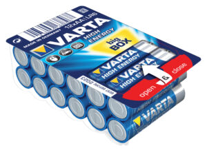 BATTERIJ VARTA AA HIGH ENERGY BIG BOX 12 PACK