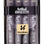 FINELINER ARTLINE TECHNISCH 0.2-0.4-0.6-0.8MM ZW