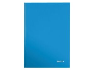 NOTITIEBOEK LEITZ WOW A5 LIJN 80V BLAUW