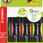 MARKEERSTIFT STABILO GREEN BOSS 6070/4 ASS