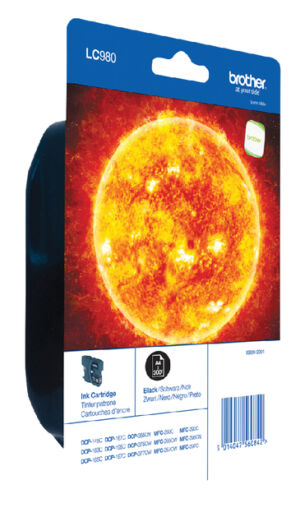INKCARTRIDGE BROTHER LC-980 ZWART