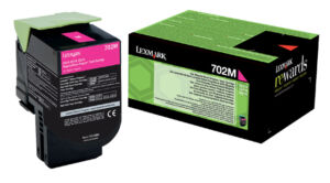 TONERCARTRIDGE LEXMARK 70C20M0 PREBATE 1K ROOD