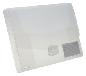 DOCUMENTENBOX REXEL ICE 40MM TRANSPARANT