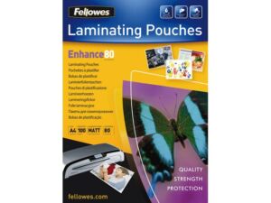 LAMINEERHOES FELLOWES A4 2X80MICRON MAT