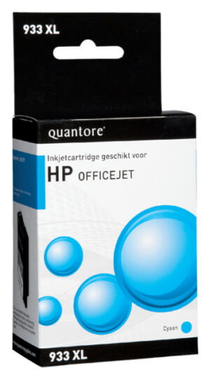 INKCARTRIDGE QUANTORE HP 933XL CN054AE HC BLAUW