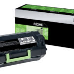 TONERCARTRIDGE LEXMARK 52D2H0E 25K ZWART