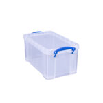 OPBERGBOX RUB 8 LTR 340X200X175MM TRANSP WIT