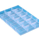 TRAY RUB TBV 4 EN 9 LTR 342X215X35MM TRANSP WIT