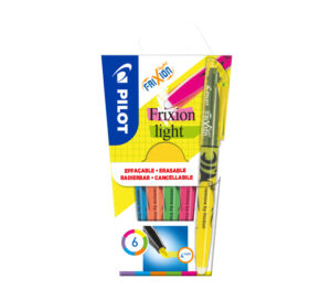 MARKEERSTIFT PILOT FRIXION SET À 6 KLEUREN