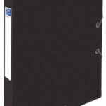 ELASTOBOX OXFORD TOP FILE+ A4 25MM ZWART