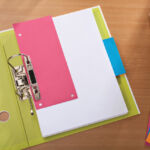 SCHEIDINGSSTROOK OXFORD DUO 240X105MM ROZE