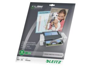 LAMINEERHOES LEITZ ILAM A4 2X80MICRON