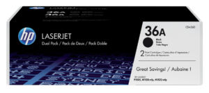 TONERCARTRIDGE HP 36A CB436AD 2K ZWART