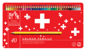 KLEURPOTLOOD CARAN D'ACHE SWISSCOLOR AQUAREL 40ST