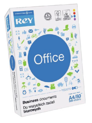 KOPIEERPAPIER REY OFFICE A4 80GR WIT