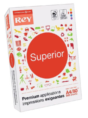 KOPIEERPAPIER REY SUPERIOR A4 80GR WIT