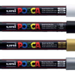 VERFSTIFT POSCA PC1MR EF ZILVER
