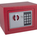 KLUIS PAVO MINI 230X170X170MM ELEKTRONISCH ROOD