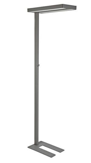 VLOERLAMP MAUL JUVIS DIMBAAR ZILVERGRIJS