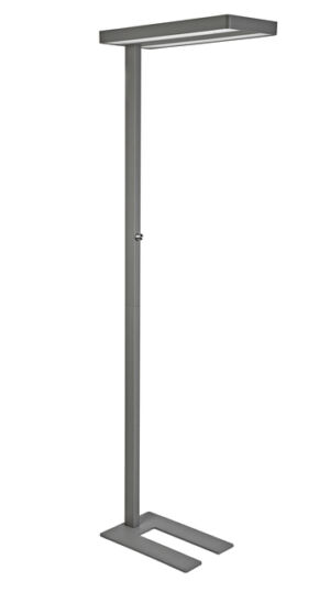 VLOERLAMP MAUL JAVAL DIMBAAR ZILVERGRIJS